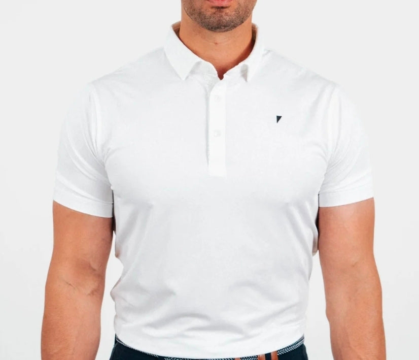 Primo White Classic Polo
