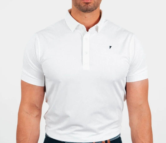 Primo White Classic Polo